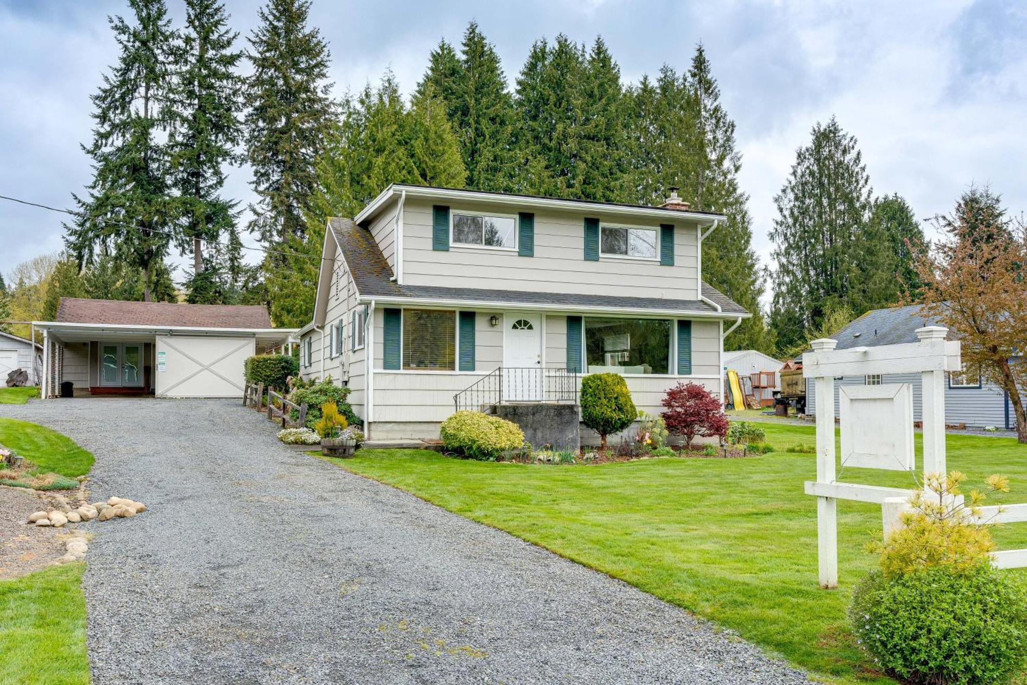 Charming Updated Retreat Walk To Lake Stevens! エクステリア 写真